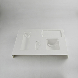 Hyaluronic acid paper pulp holder