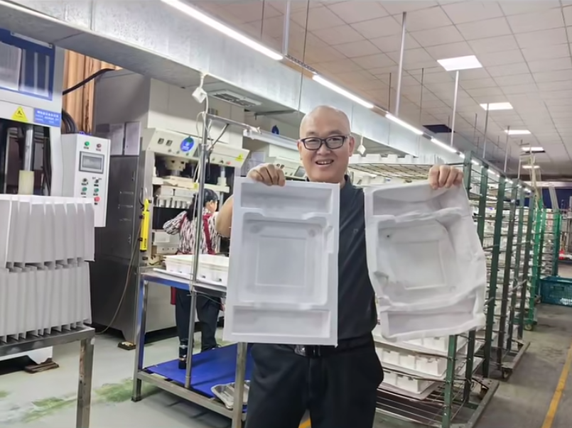 纸浆模塑 环保包装 纸托盘 干压纸托 湿压纸托 昆保达 纸托厂家